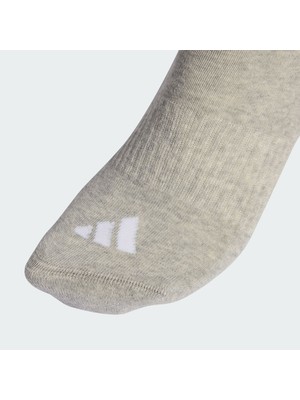 Adidas Performance KC9640 3-Stripes Cushioned Crew Socks 3 Pair Pack
