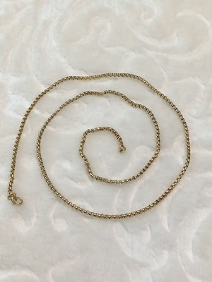 Canka Altın Kaplama Çelik Zincir