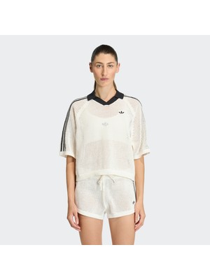 Adidas Originals KC6490 Knıtted Crochet Polo