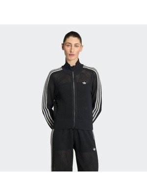 Adidas Originals KC6497 Knıtted Crochet Fırebırd Track Top