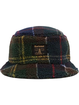 Barbour Field Fleece Bucket Şapka TN11 Classic Tartan
