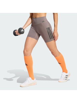 Adidas Performance JZ1099 Optime Workout 3-Stripes Short Leggings