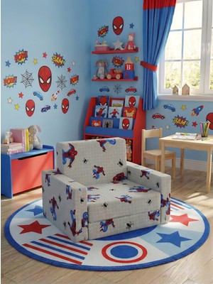 Lensa Home Çocuk Koltuğu Komple Sünger Katlanabilir Yataklı (0-4 Yaş) Örümcek