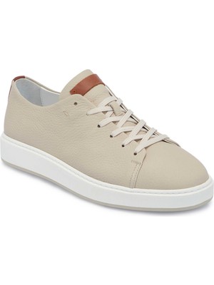 Tergan Bej Hakiki Deri Erkek Sneaker - E25S1AY57547-A25