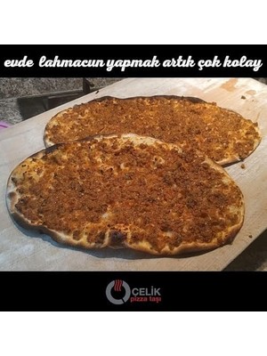 Storemax Çelik Pizza Taşı ® - (40 cm x 35 cm x 0,6cm)