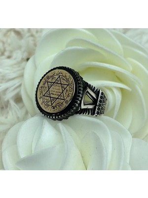 Canka Mührü Süleyman Gümüş Erkek Yüzük