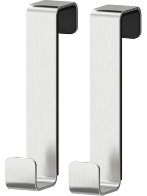 Storemax Kapı Askısı, Paslanmaz Çelik, 8,3 Cm, 2 Adet