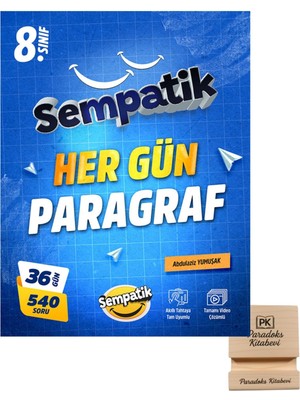 Ünlüler Karması Lgs 8. Sınıf Sempatik Hergün Paragraf Soru Bankası ve Telefon Standı