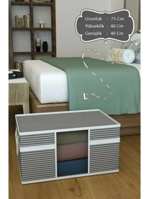 Storemax Epilons Boy Pencereli Hurç Çok Amaçlı Düzenleyici Saklama Kutusu 40X40X75 cm