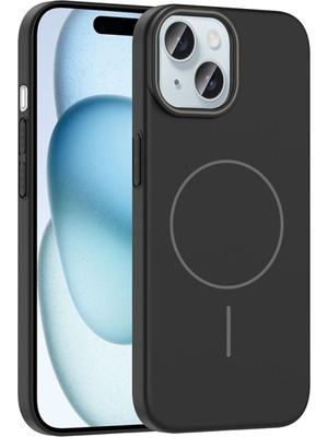 Egstech Apple iPhone 14 Kılıf Kablosuz Şarj Ince Magsafe Manyetik Özellikli Elinizden Kaymaz Pürüzsüz Premium Kılıf
