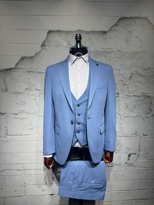 Dupont Slim Fit Tek Düğme Kırlangıç Yaka Takım Elbise