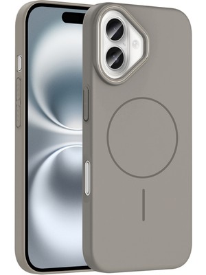 Egstech Apple iPhone 16 Pro Kılıf Kablosuz Şarj Ince Magsafe Manyetik Özellikli Elinizden Kaymaz Pürüzsüz Premium Kılıf