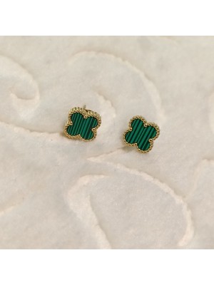 Canka Yonca Çelik Küpe