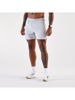 Decathlon Kiprun Erkek Koşu Şortu - Gri - Kıprun Run 500 Confort