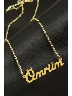 Ömrüm Isimli Kolye (Kişiye Özel)