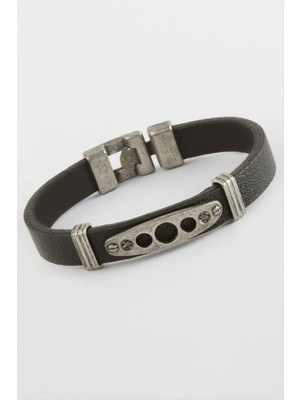 Noktalı Kaliteli Suni Deri Bileklik