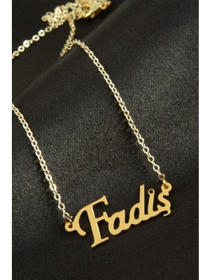 Fadiş Isimli Kolye (Kişiye Özel)