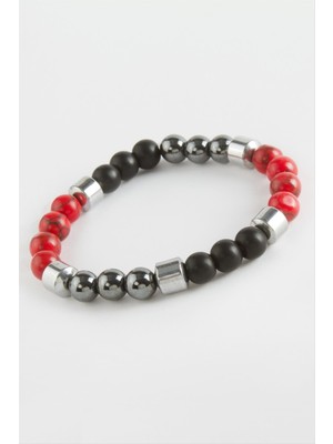 Ceyt Hematit Onix Doğaltaş Bileklik