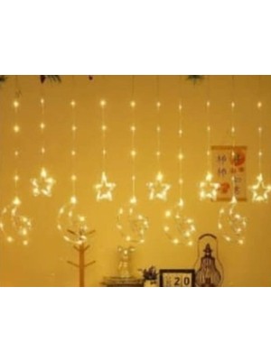 Ay Yıldız-Yıldız Perde LED Mz-16-13 (Hk-Work-Place)