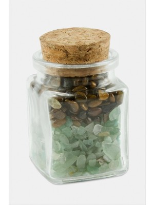 Kaplangözü Yeşim Taşı Cam Şişe Biblo