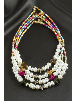 Deniz Yıldızı Inci Kolye