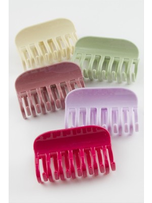 Renkli Düz Mandal Toka 10 cm