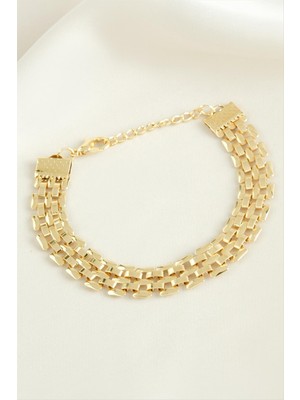 Hasır Şekilli Zincir Bileklik