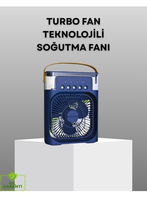 Verto Turbo Teknolojili Ayarlanabilir Sessiz Masa ve Ofis Fanı