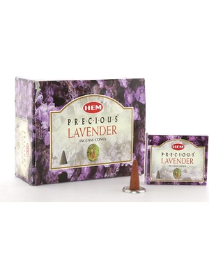 Precious Lavender Aromalı Konik Tütsü (Hk-Work-Place)