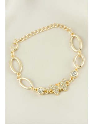 Kelebek Taşlı Trend Bileklik