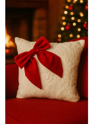 Giftpillowss Yılbaşı Temalı Fiyonklu Kırlent