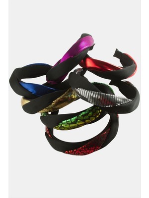 Örme Desenli Karışık Taç