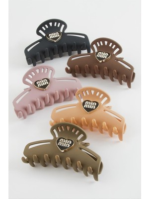 Kalp Renkli Mandal Toka 10 cm