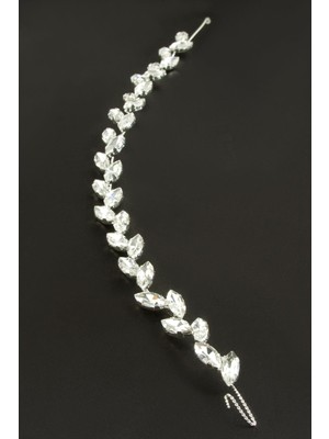 Zikzak Taşlı Eğilebilir Saç Aksesuarı