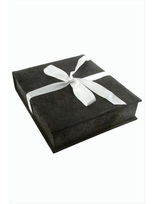 Kadife Lüx Set Kolye Kutusu Orta Boy