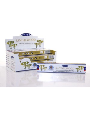 Satya Sandalwood Aromalı Tütsü SATYA012 (Hk-Work-Place)
