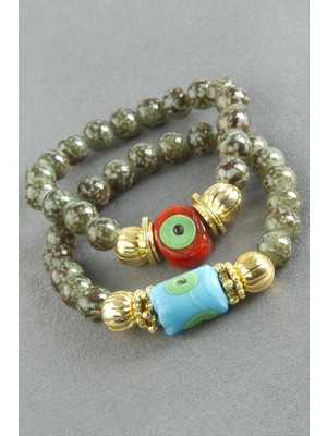 Etnik Ceyt Doğaltaş Bileklik