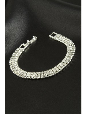 3 Sıra Taşlı Suyolu Bileklik