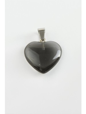 Kuvars Kalpli Doğaltaş Kolye Ucu