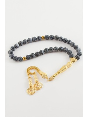 Akik Doğaltaş Tesbih 8 mm