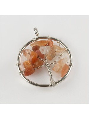 Akik Doğaltaş Kolye Ucu