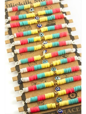 Nazar Fimo Boncuk Bileklik