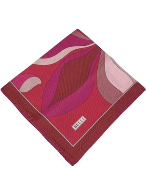 Belli Twill Ipek Eşarp - 4108-88 Kırmızı