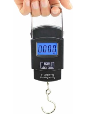 Verto 50 kg Dijital El Terazisi Cep Tartısı El Kantarı Terazi