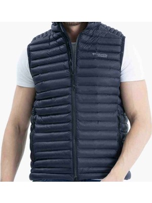 Columbia Titanium Alpha Lacivert Slim Fit Erkek Termal Yelek