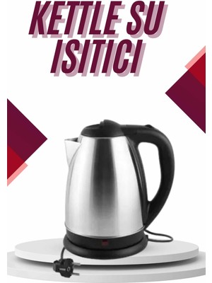 Çelik Su Isıtıcı Kettle Dayanıklı Paslanmaz Çelik Uzun Ömürlü