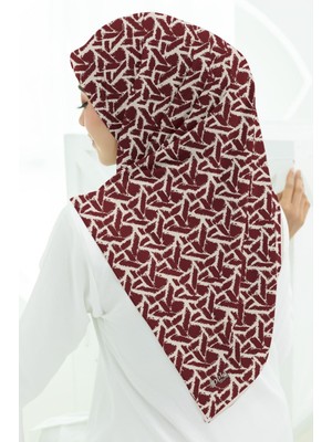 İpekal Soft Pamuk  Eşarp-90 x 90 -06100 Siyah-Taş