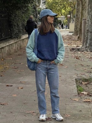 Maternel Yumuşak Dokulu Emzirme Özellikli Sweatshirt