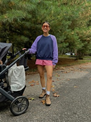 Maternel Yumuşak Dokulu Emzirme Özellikli Sweatshirt