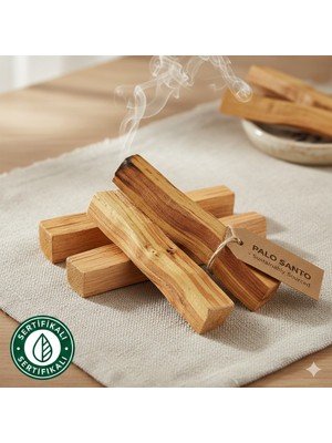 Atölye Fibula Orijinal Palo Santo Tütsü Çubukları – Sertifikalı